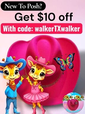New To Posh? Get $10 Off With Code WalkerTXWalker